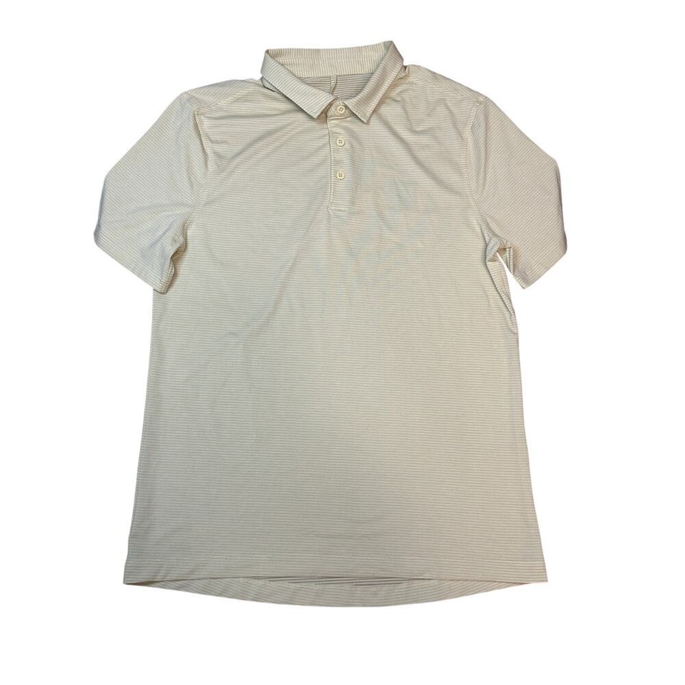 Lululemon Metal Vent Tech‎ Polo Butter Yellow Small